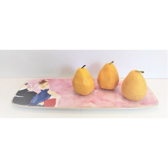 Kate Spade New York Illustrated Collection
Cocktails Anyone Hors D'oeuvres Tray - Picture 3 of 5